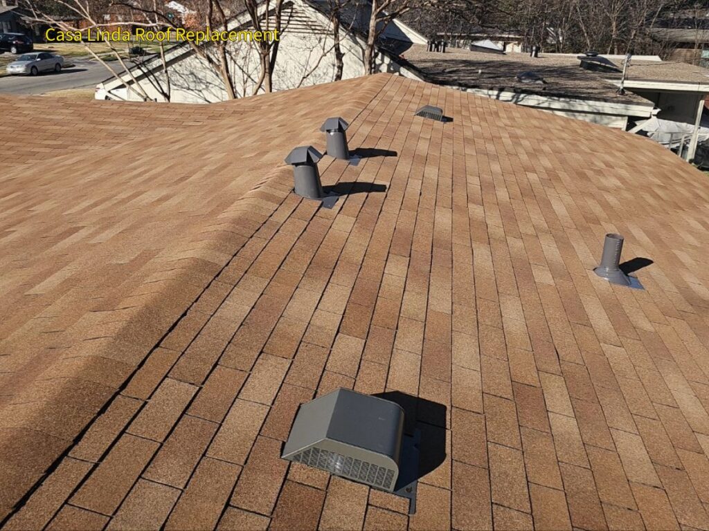Owens Corning roof replacement on Ridgecrest in Casa Linda