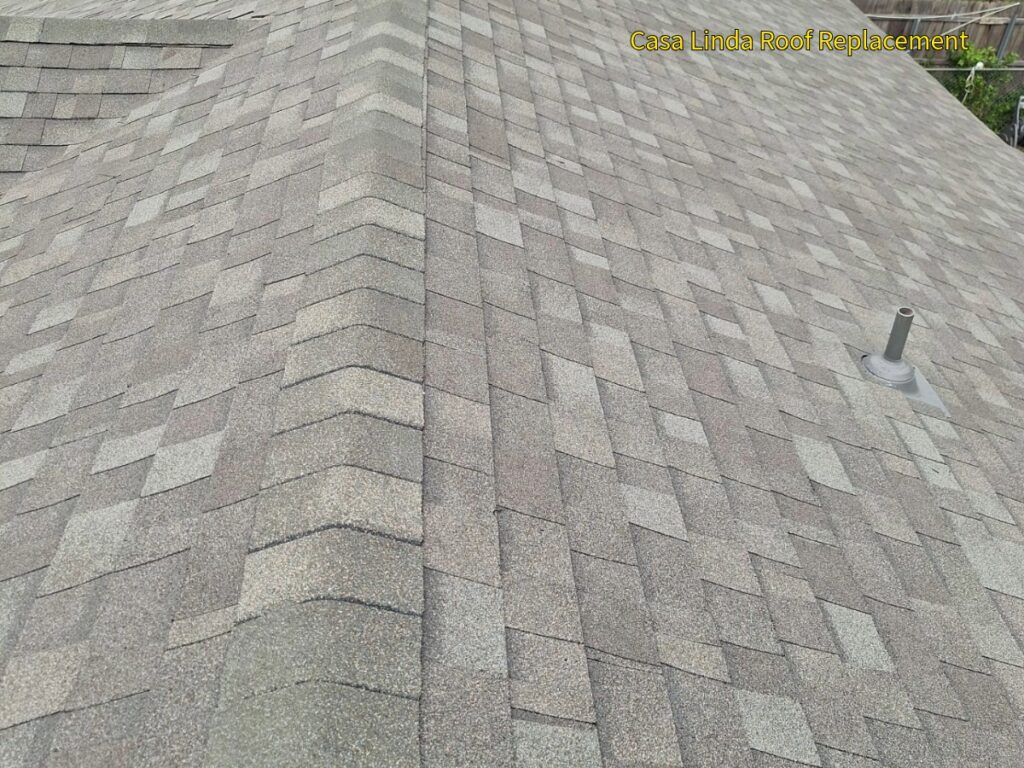Roof replacement on San Paula in Casa Linda