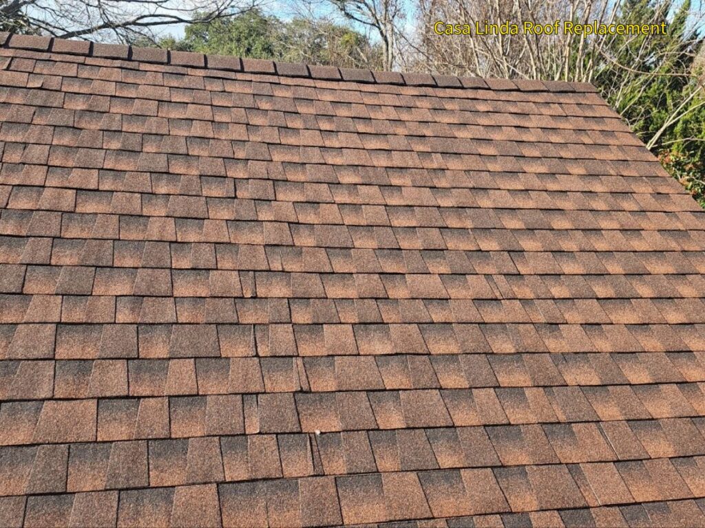 GAF Timberline roof installed by Bert Roofing on San Saba in Casa Linda