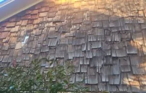 old wood shingles Lake Highlands 75238