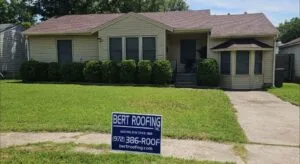 TAMKO Heritage Rustic Hickory roof replacement on Fenwick Drive in Dallas 75228 by Bert Roofing