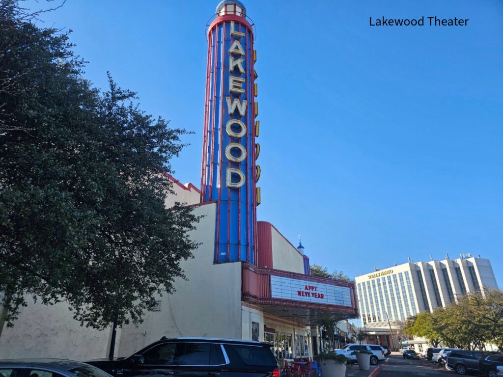 The Lakewood Theater in East Dallas
