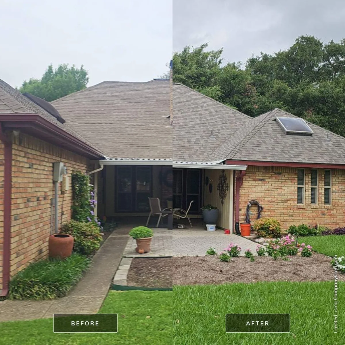 Owens Corning Duration roof replacement on a Rowlett home after the April 2026 storm