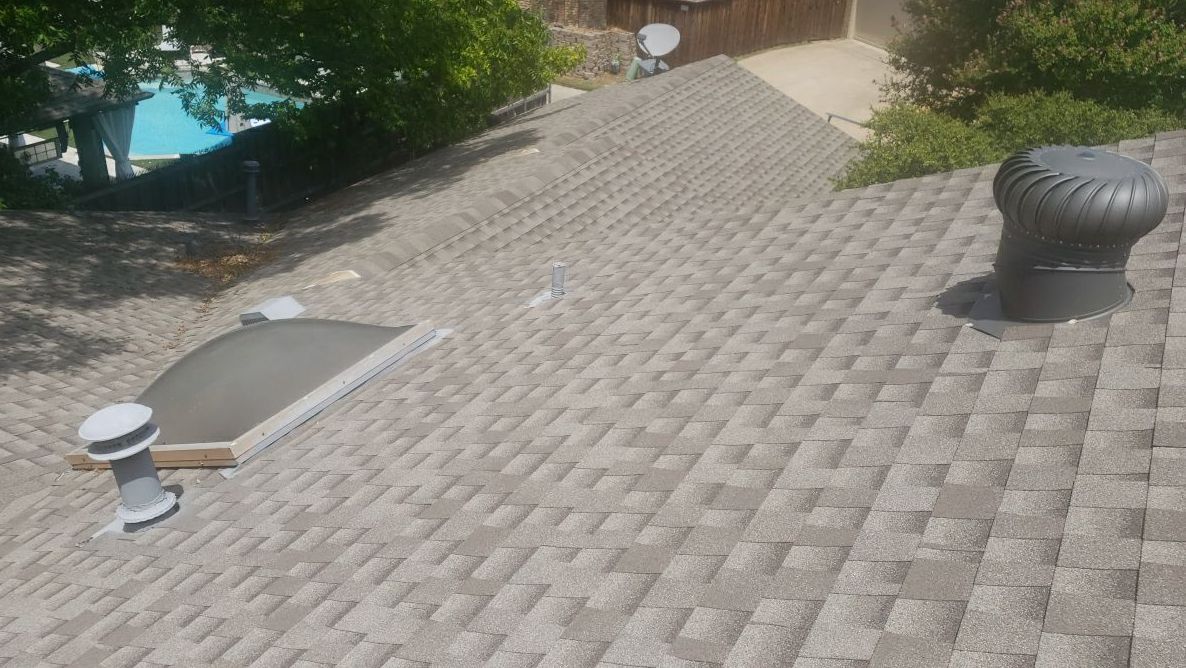 GAF ArmorShield II Class 4 roof installed on a Lake Highlands home in Dallas 75231.