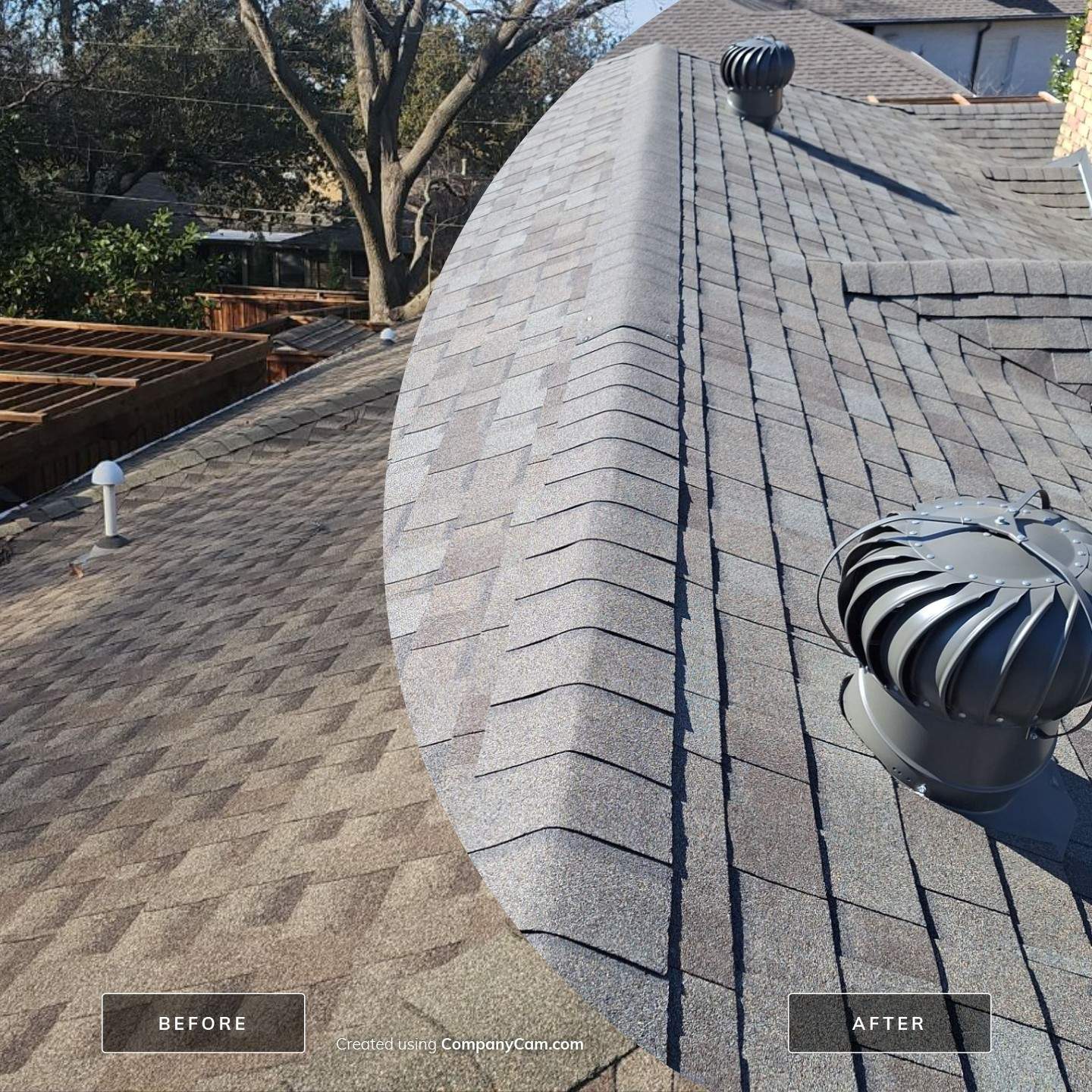 Owens Corning Duration Storm Class 4 roof replacement in Dallas 75214