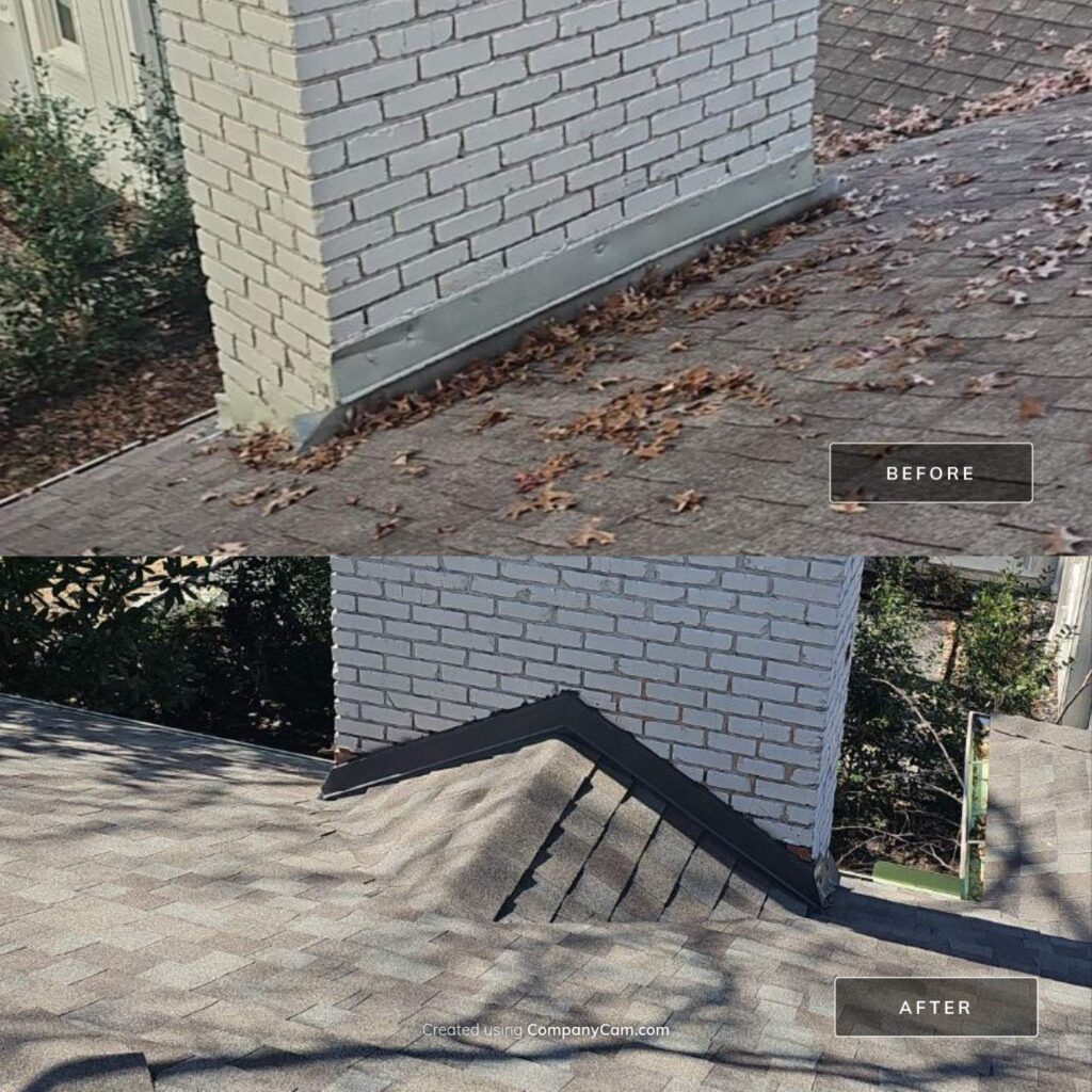 Preston Hollow Chimney Before & After