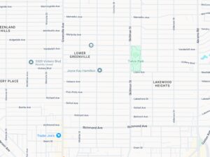 Lower Greenville Dallas Map